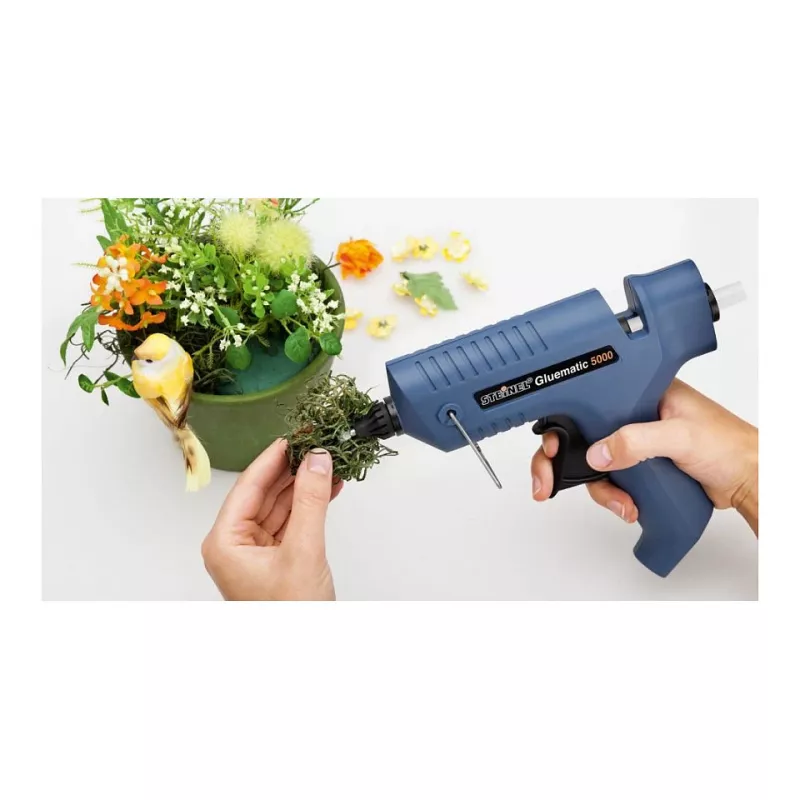 Pistola per colla a caldo STEINEL Gluematic 5000 blu 500 W