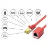 Goodconnections 8070VR-005R cavo patch Ethernet rosso