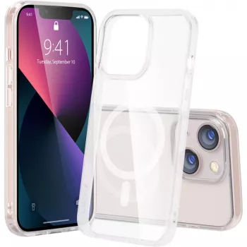 StyleShell SHOCKFlex, custodia per cellulare trasparente, iPhone 16 Plus, compatibile MagSafe