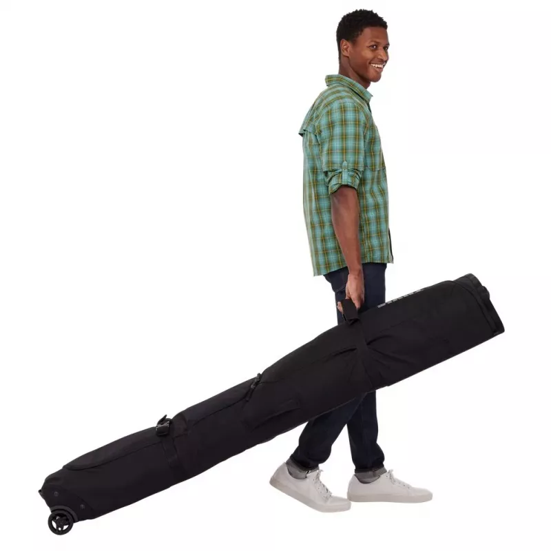 Thule 5176 Roundtrip Borsa snowboard con rotelle 165 cm nero