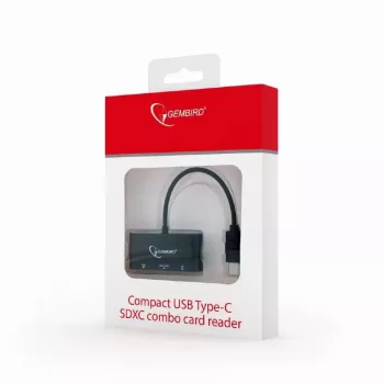 Lettore di schede USB-C SDXC/combo/nero
