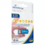 USB Nano 8 GB, chiavetta USB blu, USB-A 2.0, con funzione clip per ufficio