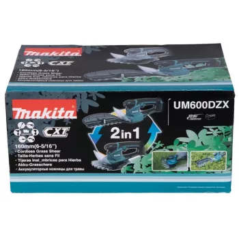 Makita UM600DZX forbici per erba senza fili nero, blu 12 V