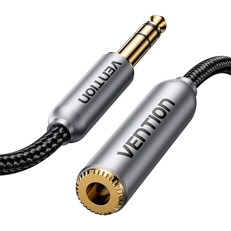 Cavo audio 6,35 mm jack maschio su femmina Vention 1 m