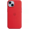 Apple iPhone 14 Custodia in silicone compatibile MagSafe, (PRODUCT)Rosso
