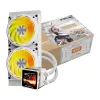 Dissipatore a liquido per CPU Darkflash DE240 (bianco) – radiatore da 240 mm, circuito AIO chiuso