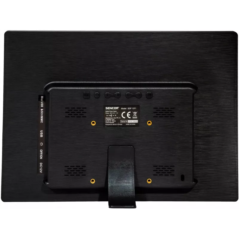 Cornice digitale SENCOR SDF 1371 BK — cornice nera da 13,3 pollici