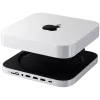 Dock per laptop Satechi ST-GMMSHS con filo USB 3.2 Gen 2 Type-C bianco