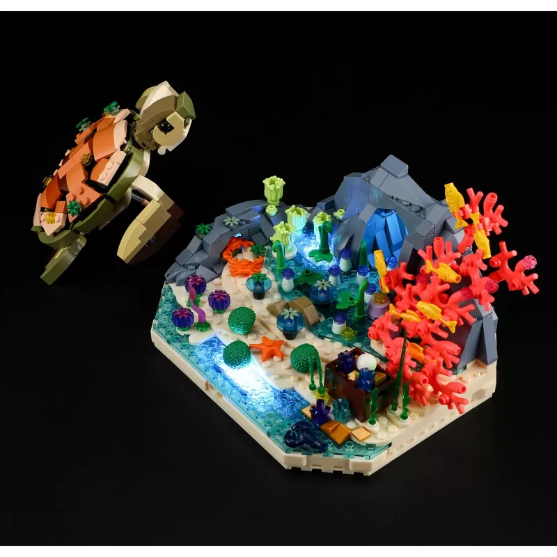 Lumibricks Turtle Reef Dream set da costruzione