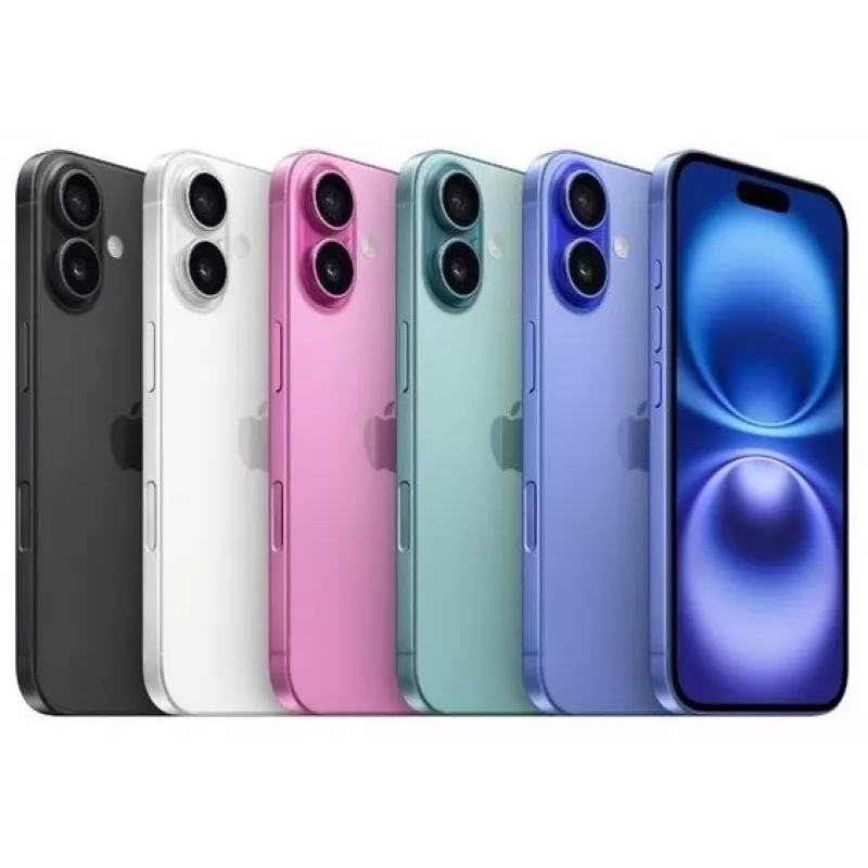 Smartphone Apple iPhone 16 6,1 pollici 128 GB nero