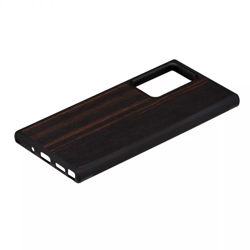 Custodia protettiva Man and Wood per Samsung Galaxy Note 20 Ultra — ebano nero