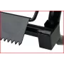 Supporto a parete KS TOOLS 800.0160 per rotoli di carta — dispenser da parete in metallo