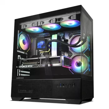 Case PC CHRONIX V2 Mid Tower ventole ARGB x3 nero