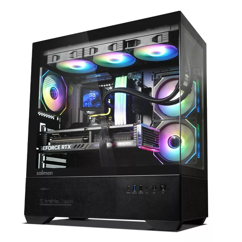 Case PC CHRONIX V2 Mid Tower ventole ARGB x3 nero