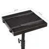 Supporto proiettore portatile regolabile MACLEAN MC-920, altezza fino a 1,2 m, treppiede leggero