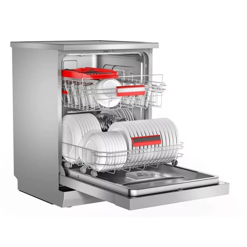 Toshiba DW-14F5EE(S)-PL lavastoviglie a libera installazione, 60 cm, 14 coperti, argento