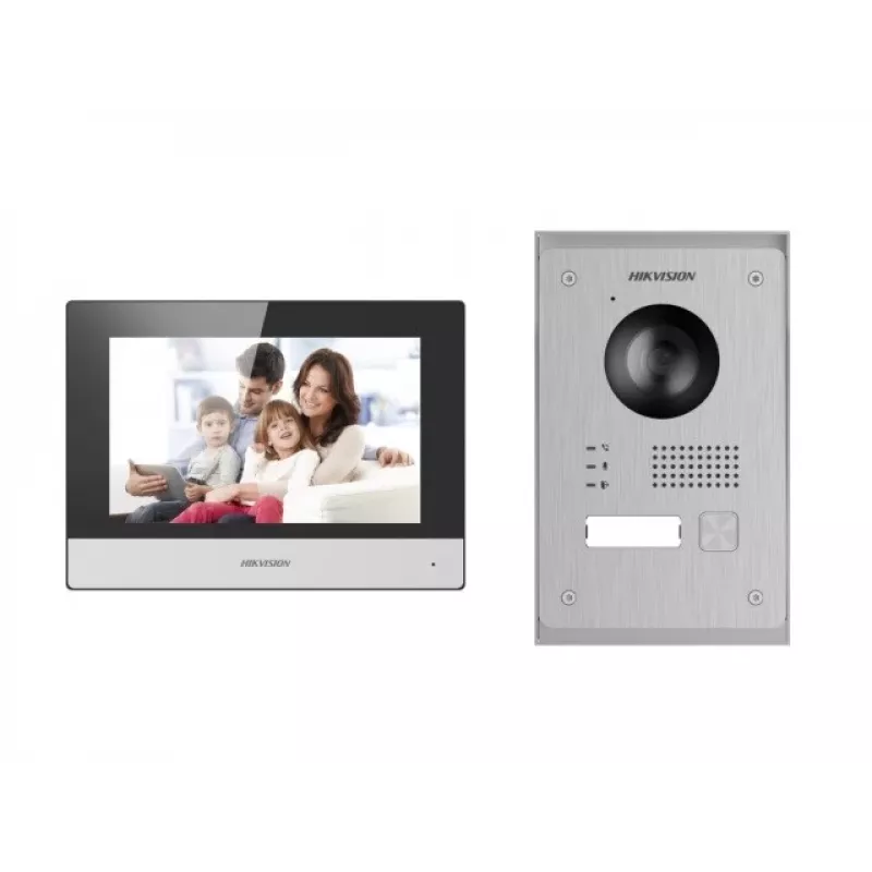 Kit videocitofono Hikvision DS-KIS703Y-P