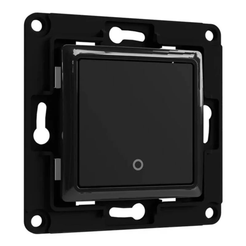 Interruttore luce Shelly Wall Switch 1 nero