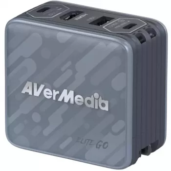 AVerMedia GC313Pro universale nero ricarica rapida AC per interni