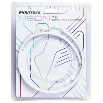 Striscia LED Phanteks PH-NELEDKT_M5_WT01 — universale 550 mm, 5 V, 5,7 W, nero