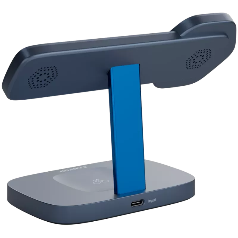 Stazione di ricarica wireless CANYON WCS-310 Canyon grigio scuro – caricabatterie verticale compatibile Qi