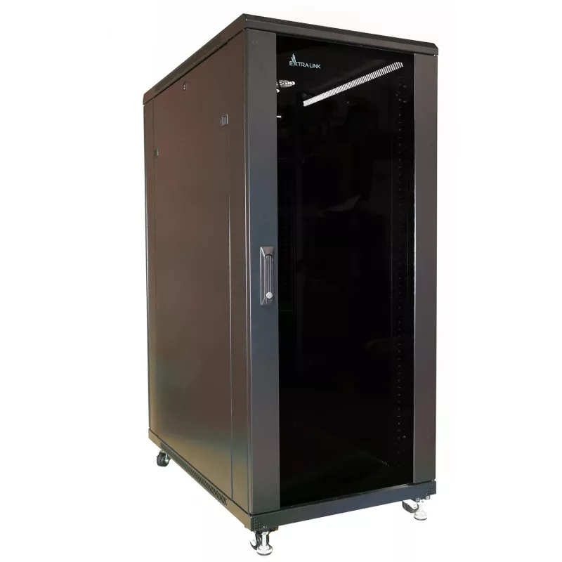 Rack autoportante Extralink armadio rack 37U 600x600 nero
