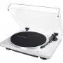 Giradischi audio a trasmissione a cinghia Audio-Technica AT-LP70XBT argento bianco completamente automatico