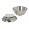 Adler AD 3134 Bilancia da cucina elettronica acciaio inox rotonda