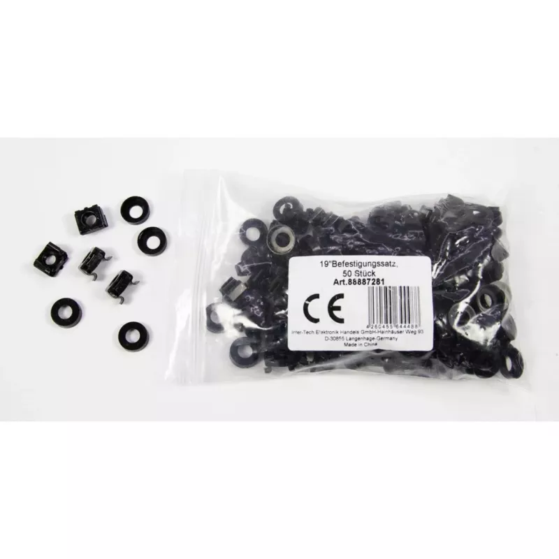 Set di montaggio Inter-Tech 88887281 nero