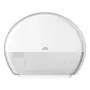 Dispenser asciugamani in carta Tork Mini Jumbo Roll 132×345×275 mm, bianco, MPN 555000