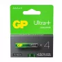 Batterie alcaline LR03/AAA GP ULTRA+ confezione da 4