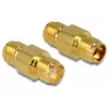 DeLOCK - Adattatore antenna - SMA (F) - SMA (F) (88478)
