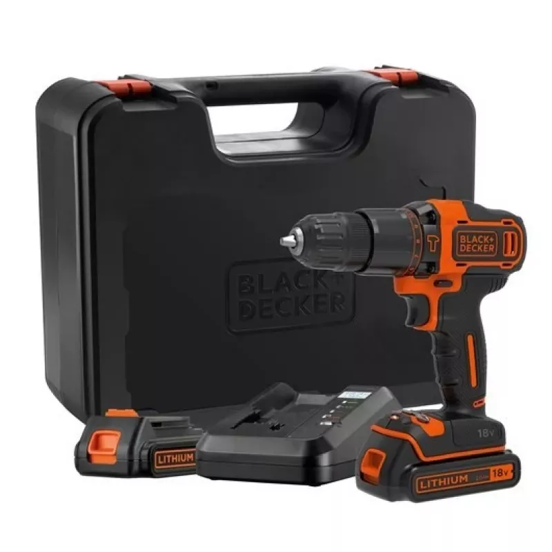 Black & Decker BDCHD18K1B2-QW trapano 1400 giri/min