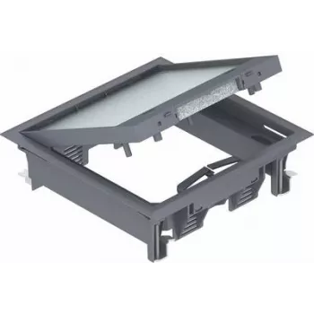 OBO Bettermann modulo apparecchio GES4-2U10T 7011 grigio ferro (7405145)
