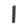 Protezione da sovratensione NATEC NSP-1715 nero 5 prese AC 5 m