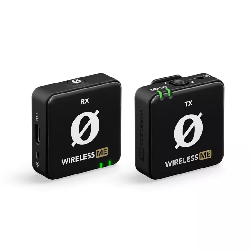 WIME RODE WIRELESS ME Sistema microfonico wireless dual-channel per vlogger e podcaster