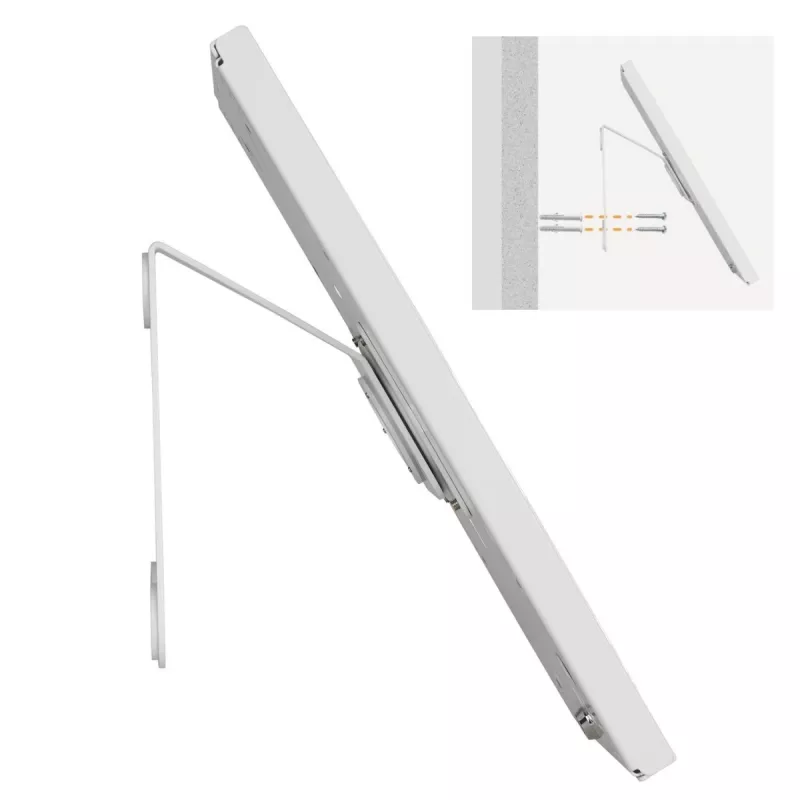 Supporto da tavolo MACLEAN MC-909W regolabile in altezza bianco per tablet e dispositivi