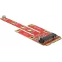 Convertitore Delock 63384 Mini PCIe a M.2 Key B con slot Micro SIM