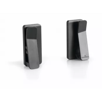 Supporto da parete per tablet Durable VISIOCLIP nero