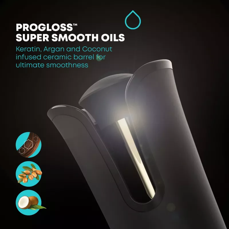 Arricciacapelli automatico Revamp CL-2750-EU2 iGEN Cordless Progloss Hollywood Curl con funzione rotante