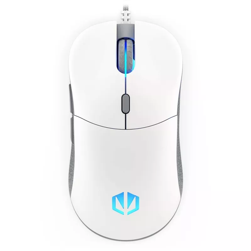 ENDORFY GEM Plus Onyx White mouse gaming per destrimani USB Type-C ottico 19000 DPI