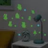 Adesivi da parete Hasbro Peppa Pig PP13870PP Glow in the Dark Stars