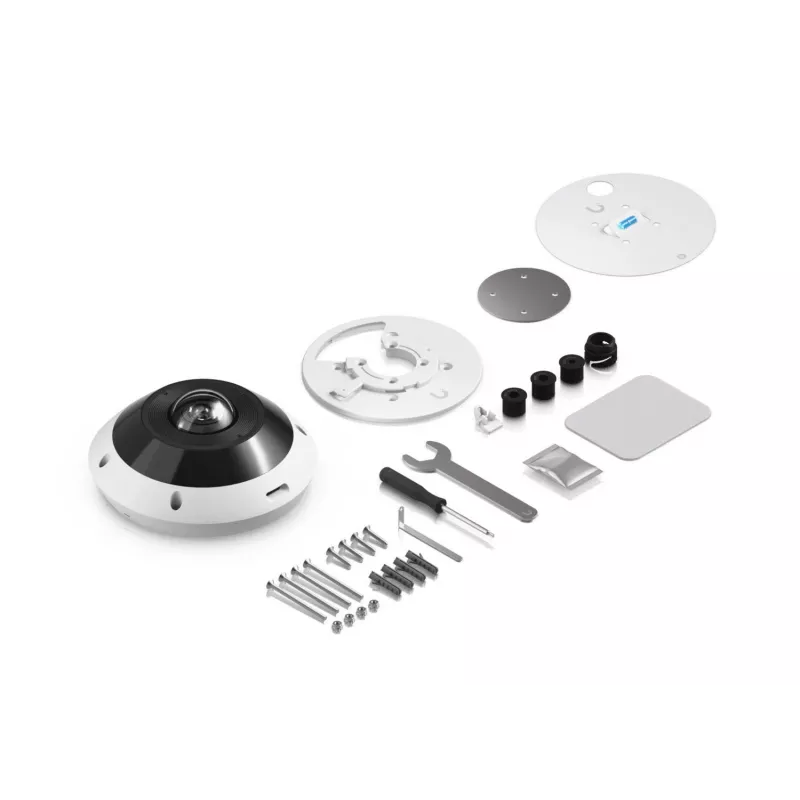 Telecamera di rete 12MP/WH UVC-G6-PRO-360-W Ubiquiti