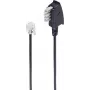 ShiverPeaks BS70125-20 cavo telefonico 20 m nero