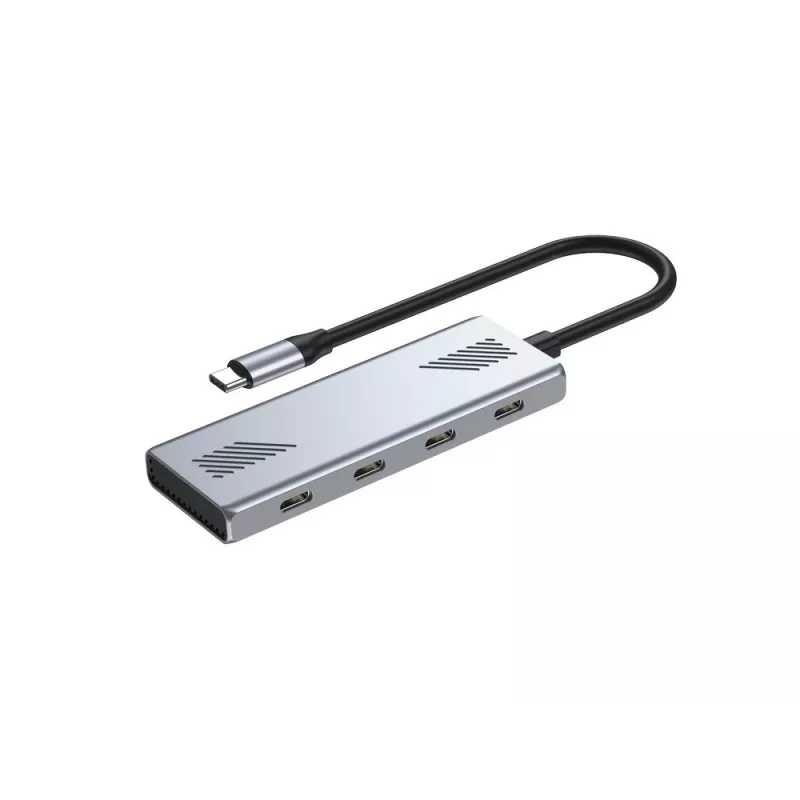 Hub USB-C 3.2 Gen 2 4 porte GEMBIRD UHB-CM-U310-C4-01