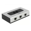 Hub DeLOCK 87673 1000 Mbit/s nero grigio