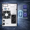 UPS QOLTEC onda sinusoidale pura 1kVA 800W con AVR e display LCD
