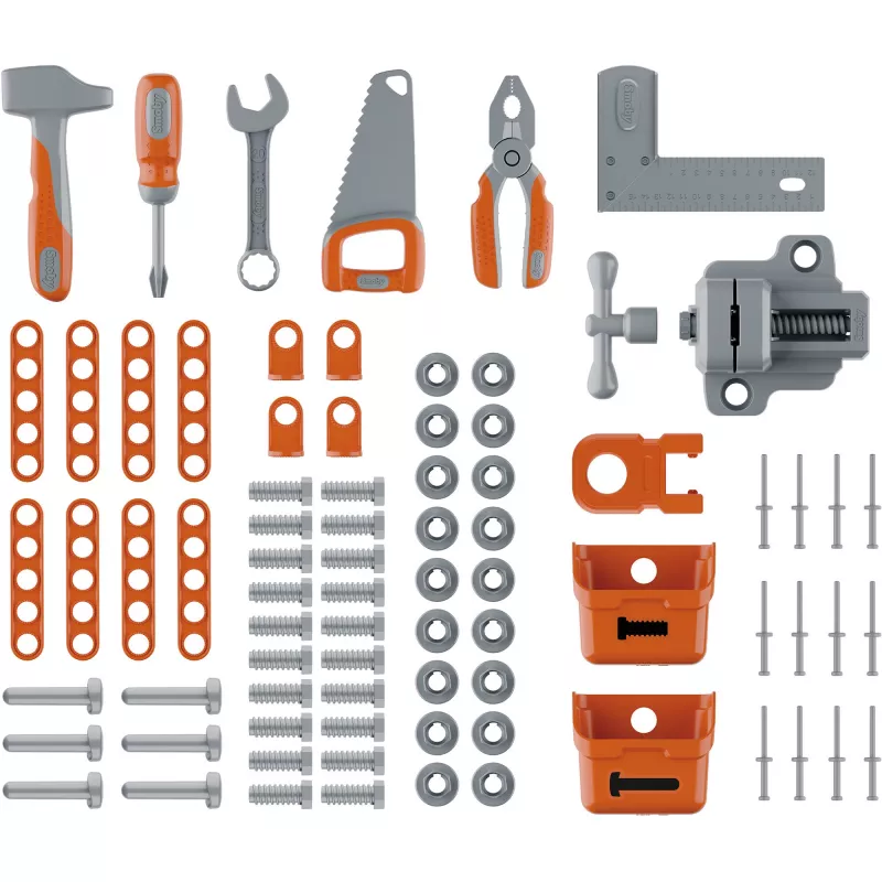 Banco da lavoro giocattolo per bambini SMOBY Black & Decker modello 2025 con attrezzi e accessori