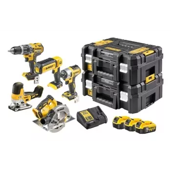 Kit combinato utensili DeWALT DCK500P3T-QW, 18V, 3 batterie