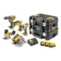Kit combinato utensili DeWALT DCK500P3T-QW, 18V, 3 batterie